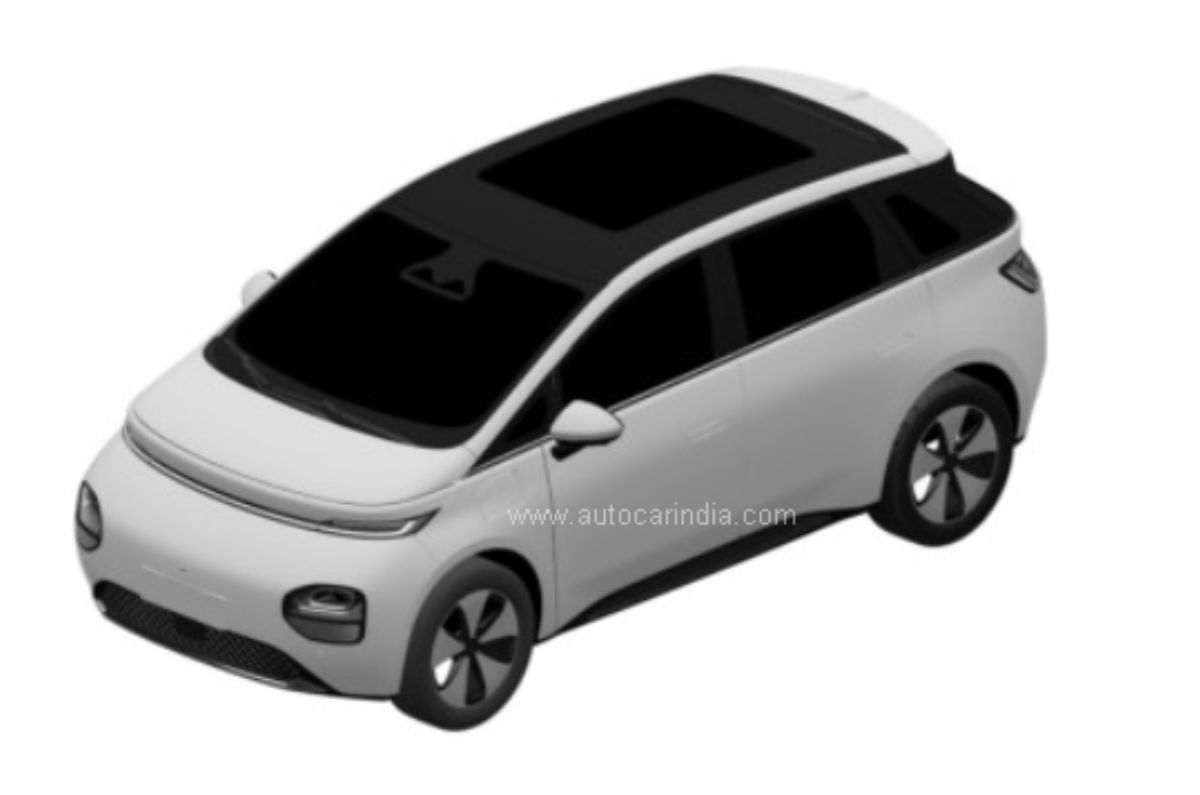 MG Cloud EV design patented